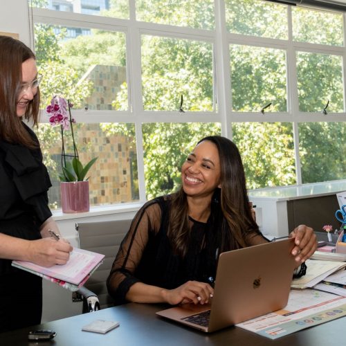 doc and mel working together